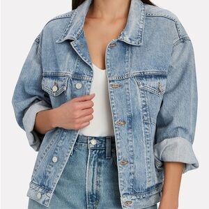 Agolde Charli Oversized Denim Jacket